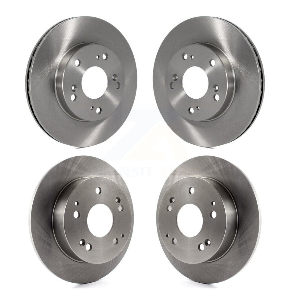 Front Rear Disc Brake Rotors Kit For Honda Civic Acura RSX K8-101321