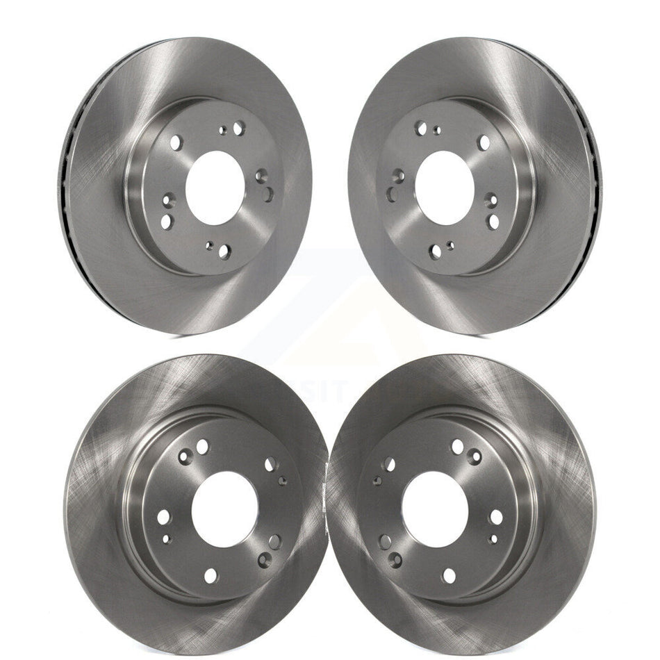 Front Rear Disc Brake Rotors Kit For Honda Civic K8-101322
