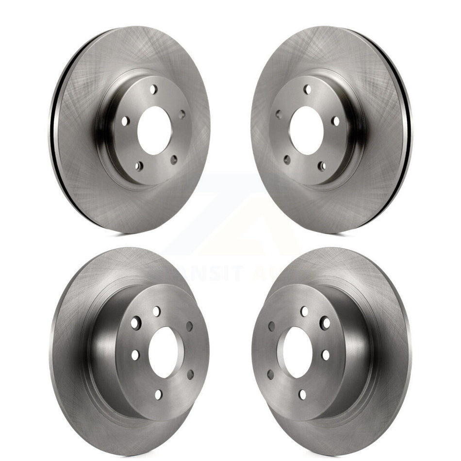 Front Rear Disc Brake Rotors Kit For Nissan Altima K8-101327