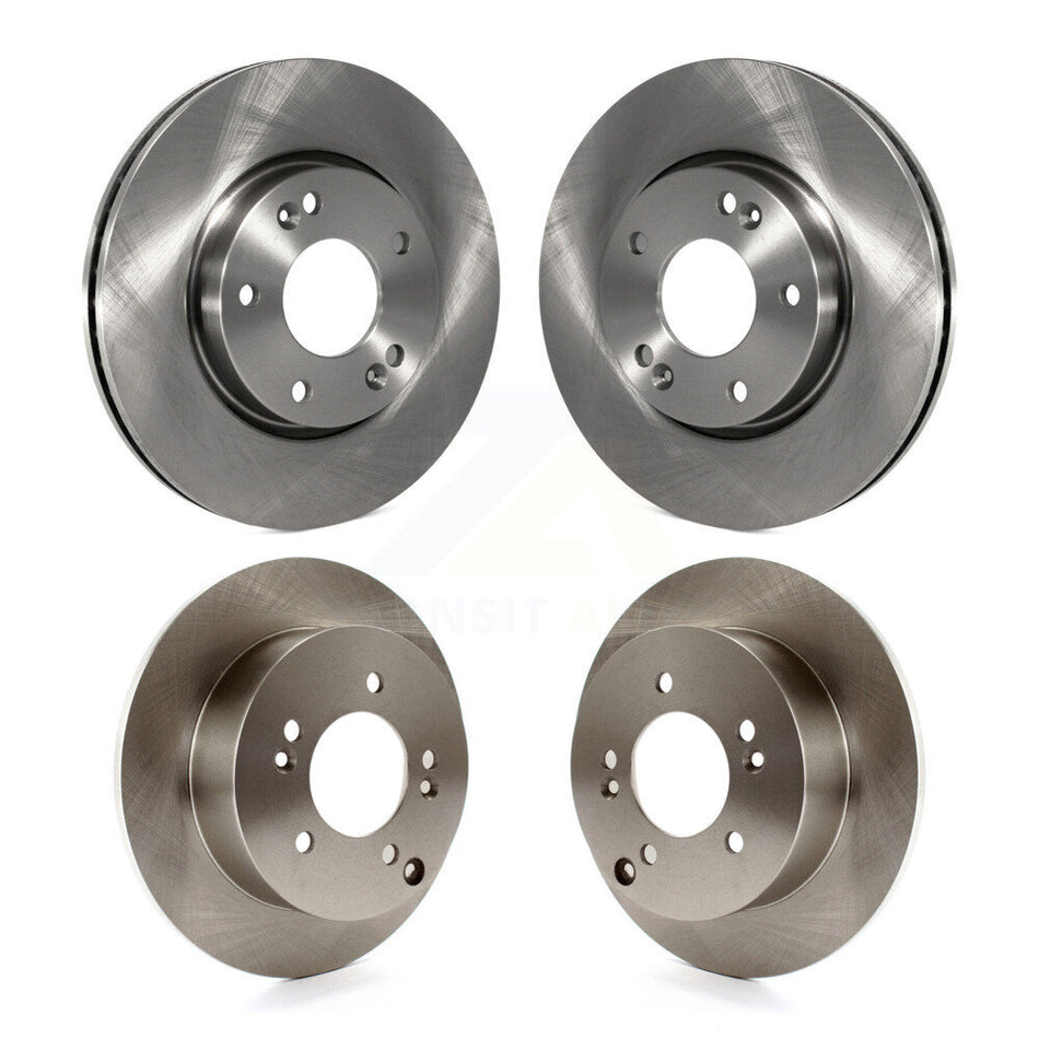 Front Rear Disc Brake Rotors Kit For 2010-2012 Kia Rondo K8-101334