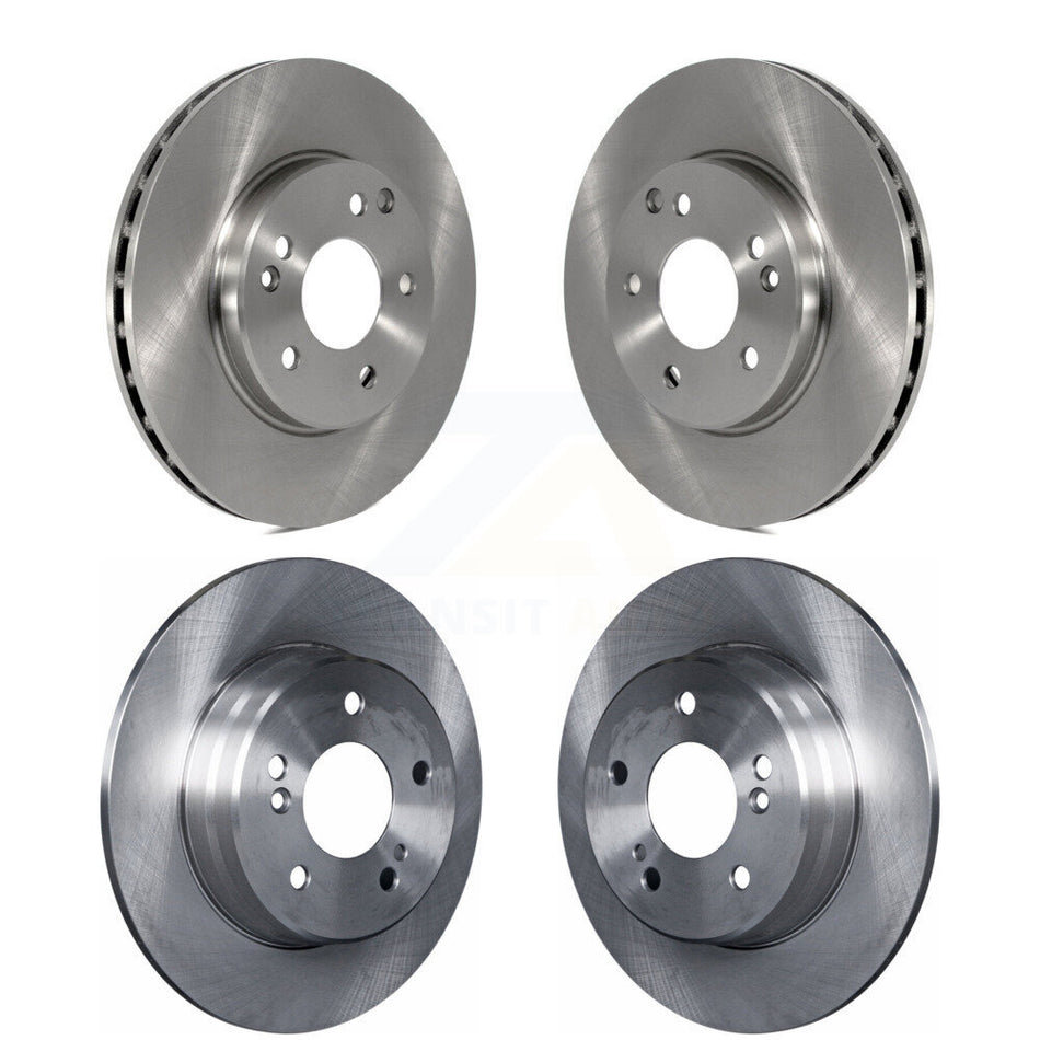 Front Rear Disc Brake Rotors Kit For Mercedes-Benz C230 C240 SLK230 C280 K8-101344