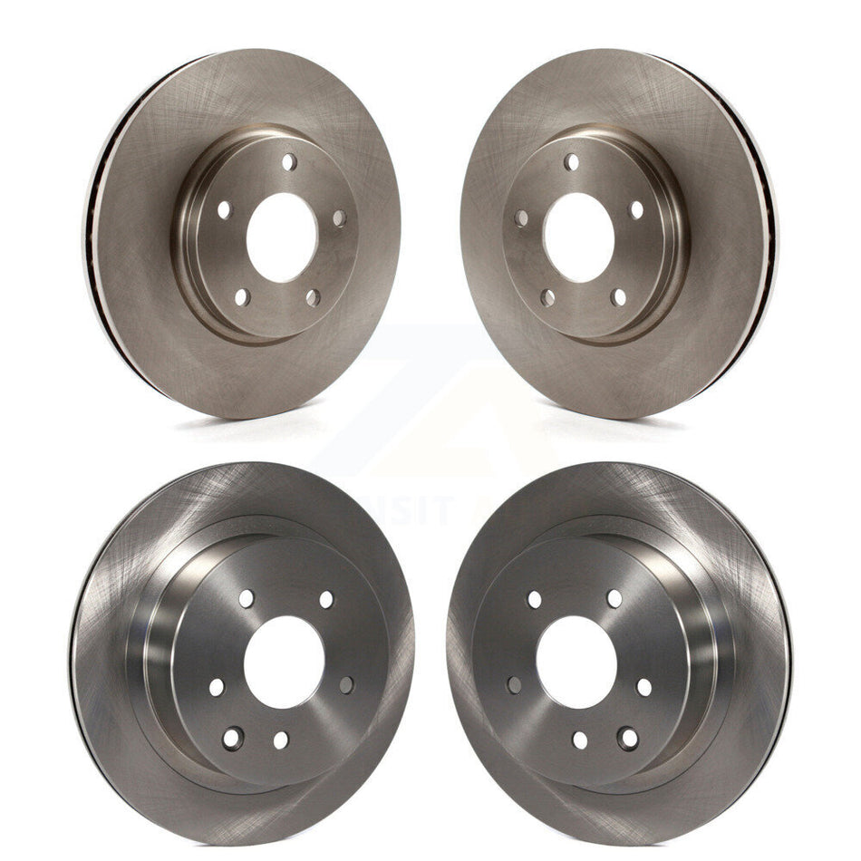 Front Rear Disc Brake Rotors Kit For Infiniti Q45 M45 INFINITI K8-101348