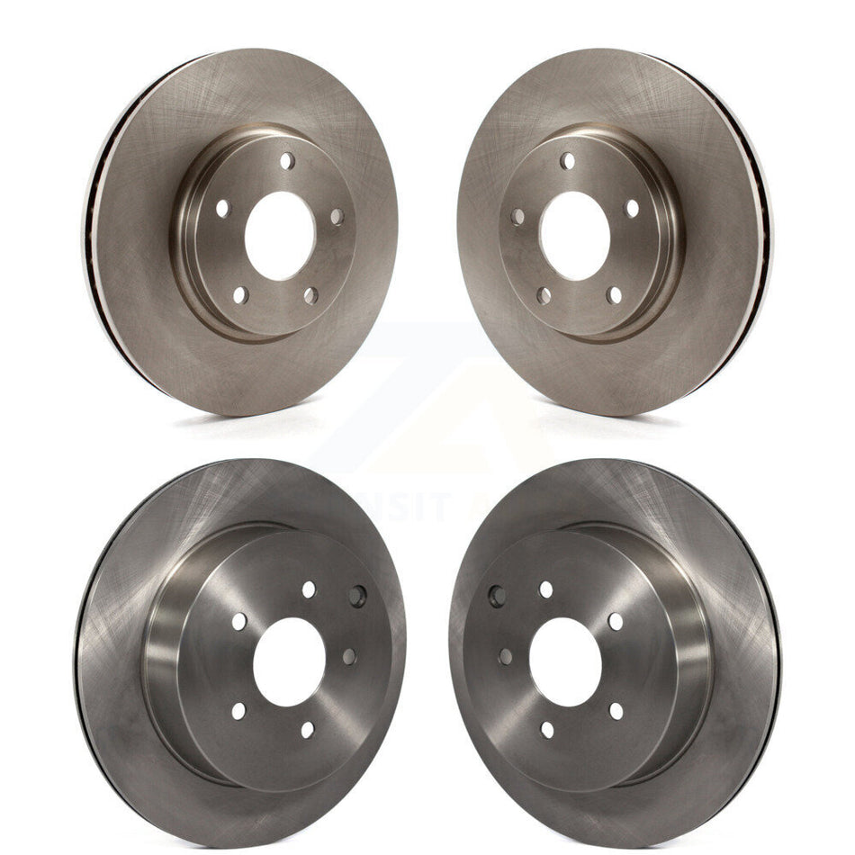 Front Rear Disc Brake Rotors Kit For Nissan Quest Pathfinder K8-101349