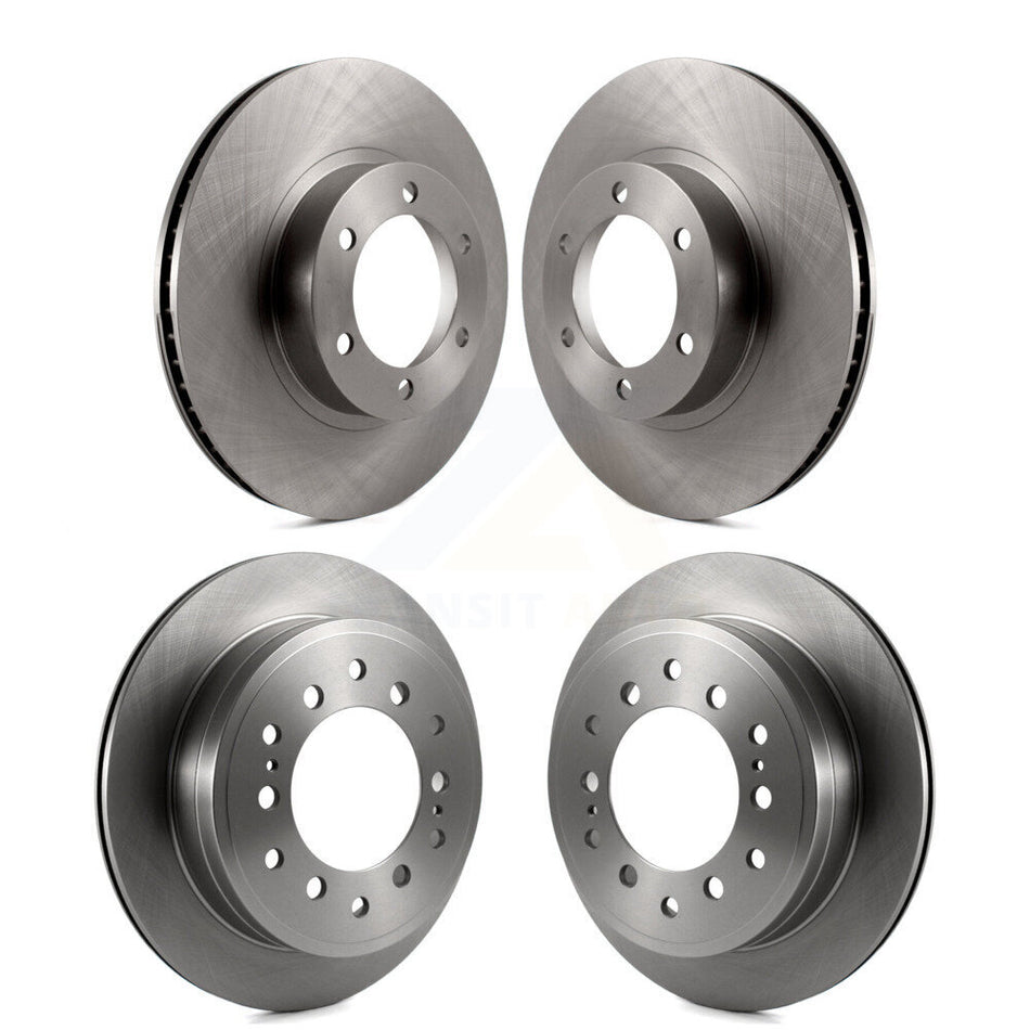 Front Rear Disc Brake Rotors Kit For Toyota 4Runner Lexus GX470 K8-101361