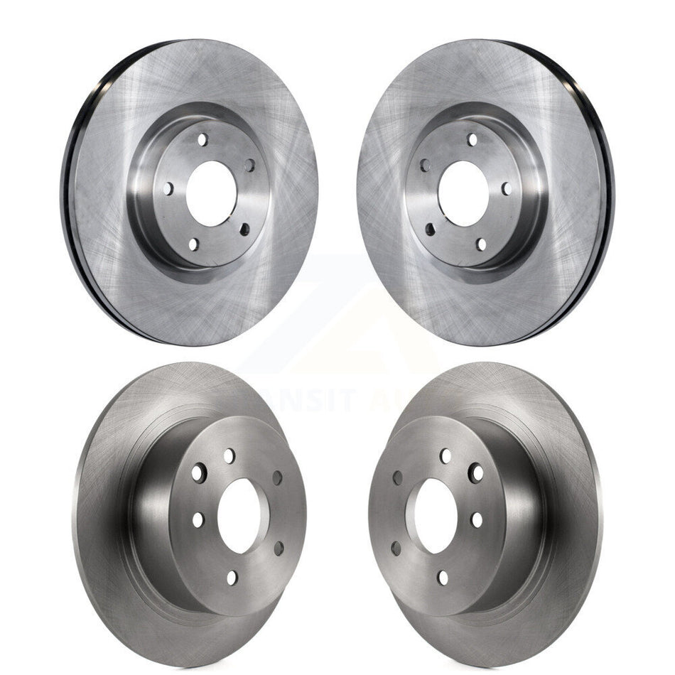 Front Rear Disc Brake Rotors Kit For Nissan Altima Maxima K8-101370