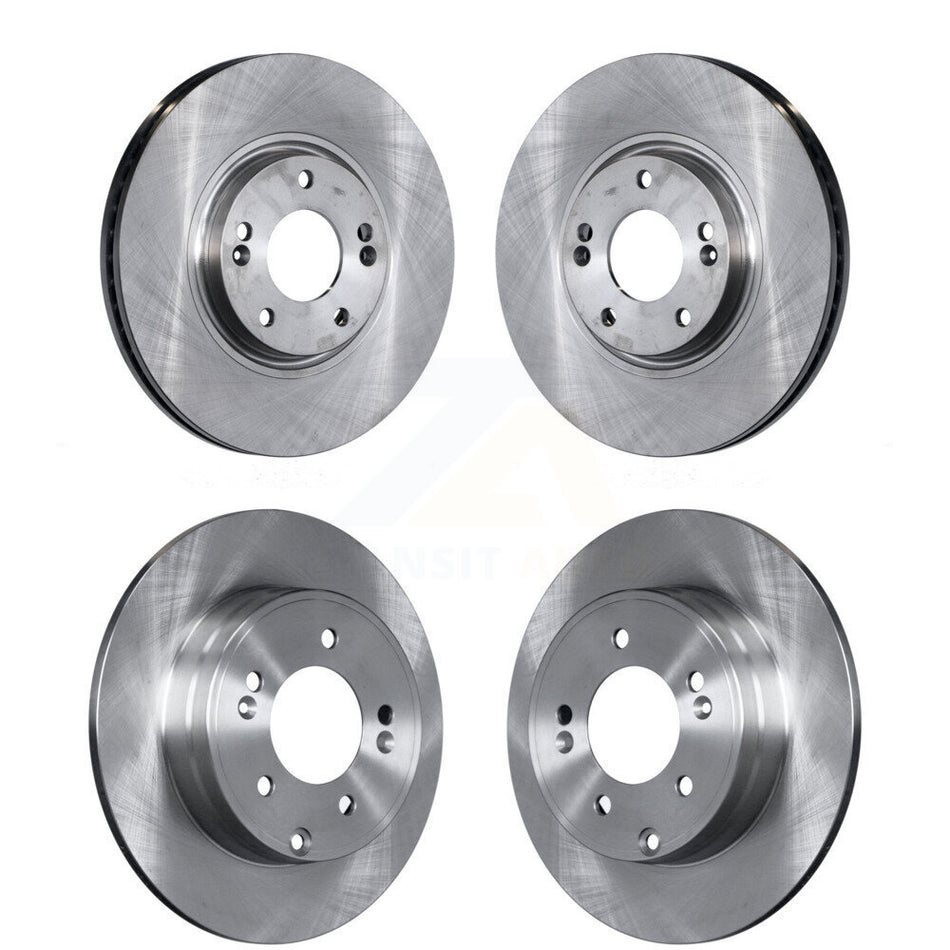 Front Rear Disc Brake Rotors Kit For 2010-2011 Hyundai Azera K8-101382