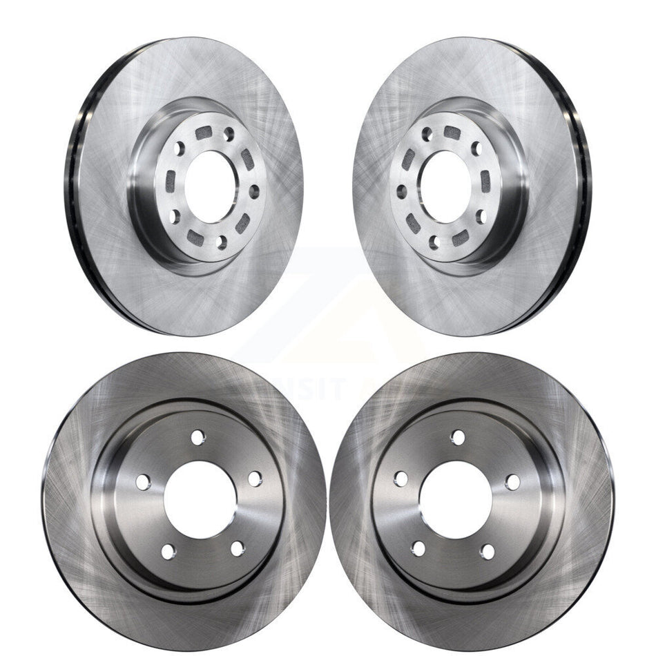 Front Rear Disc Brake Rotors Kit For Mazda 3 Sport K8-101383