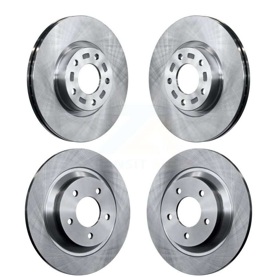 Front Rear Disc Brake Rotors Kit For Mazda 5 K8-101384