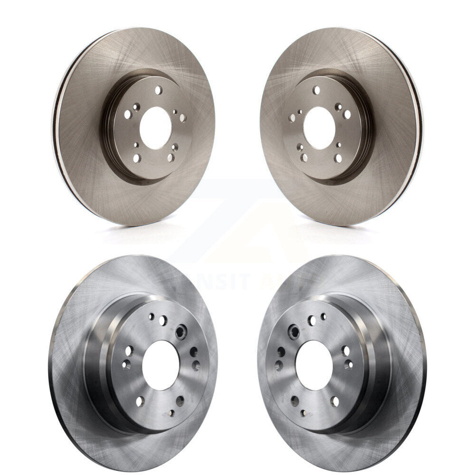 Front Rear Disc Brake Rotors Kit For Acura TL K8-101390
