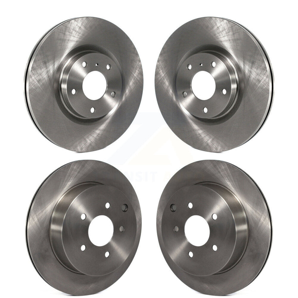 Front Rear Disc Brake Rotors Kit For Nissan Murano INFINITI M37 QX70 Q70 Q70L M56 M35h K8-101392