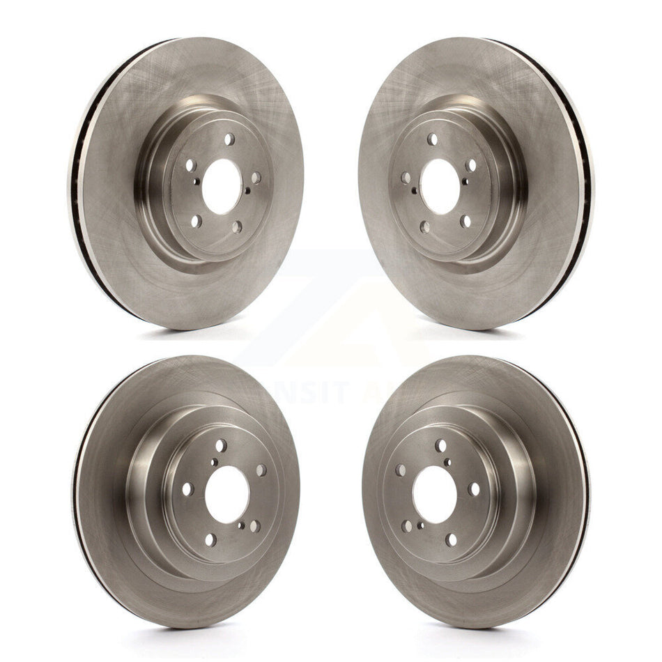 Front Rear Disc Brake Rotors Kit For Subaru Legacy K8-101410