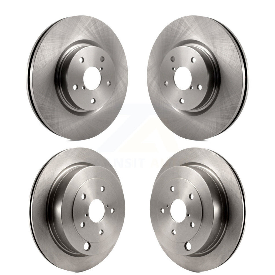 Front Rear Disc Brake Rotors Kit For Subaru Tribeca B9 K8-101417