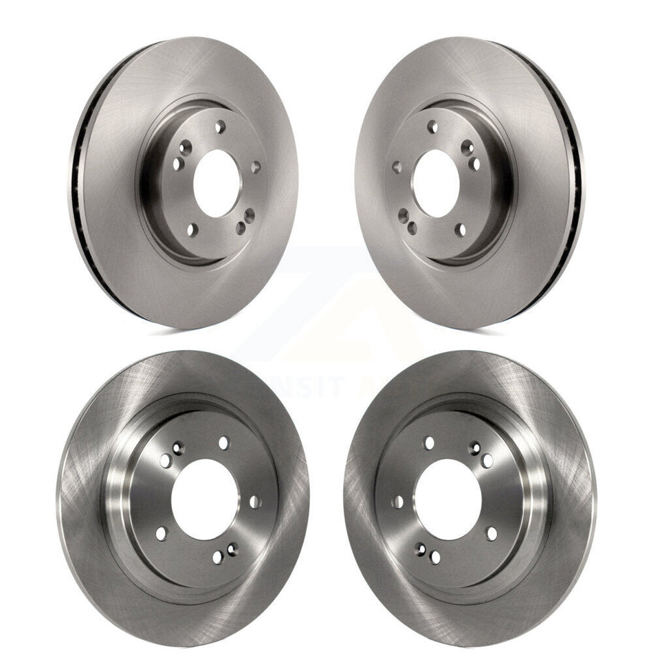 Front Rear Disc Brake Rotors Kit For Kia Optima Hyundai Sonata Soul EV K8-101450