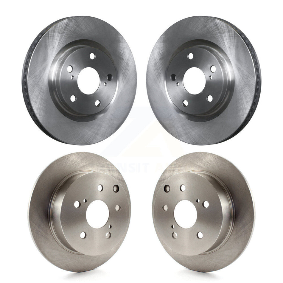 Front Rear Disc Brake Rotors Kit For Toyota Matrix Pontiac Vibe K8-101453