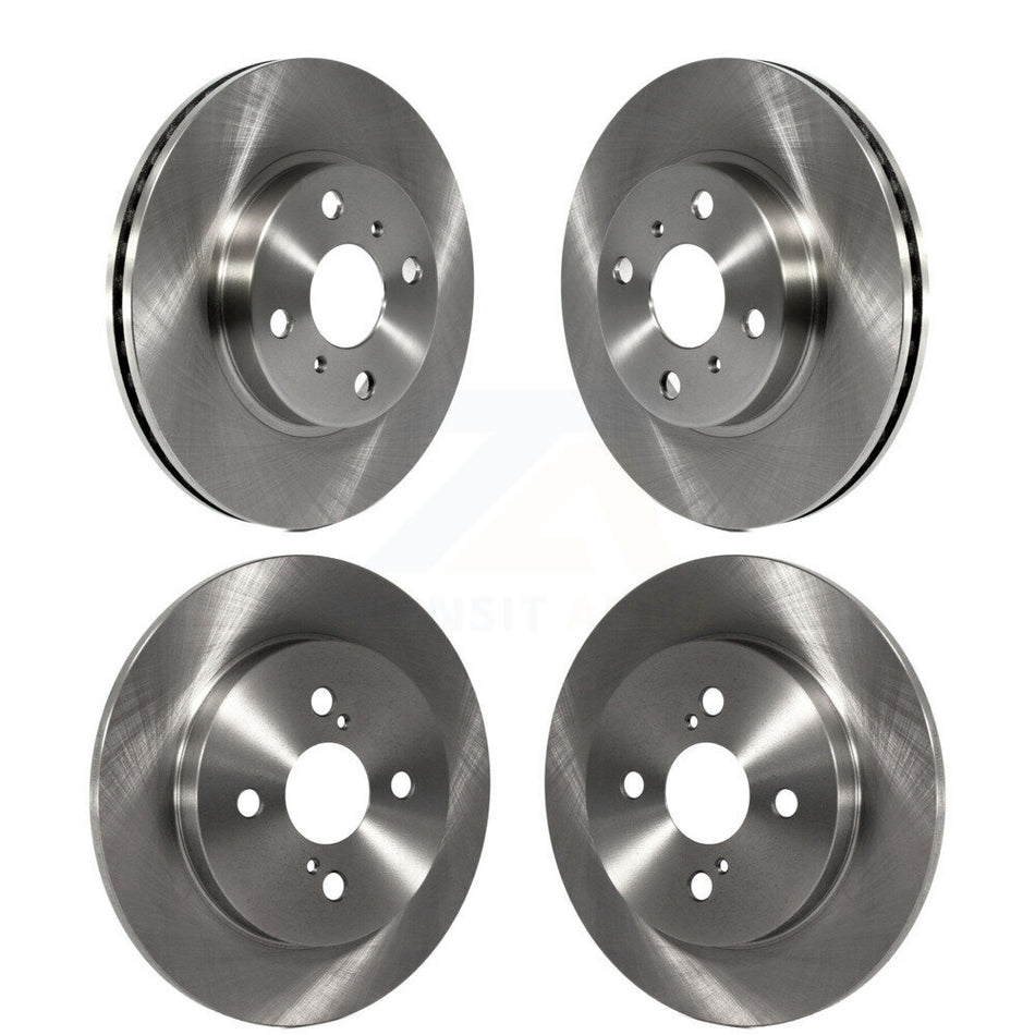 Front Rear Disc Brake Rotors Kit For 2012-2013 Toyota Yaris L LE K8-101463