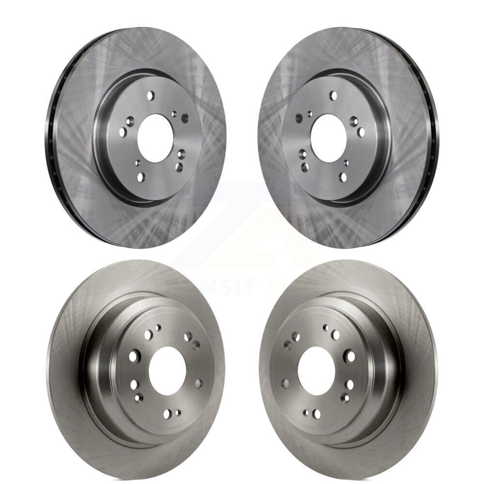 Front Rear Disc Brake Rotors Kit For Honda Crosstour Accord K8-101479