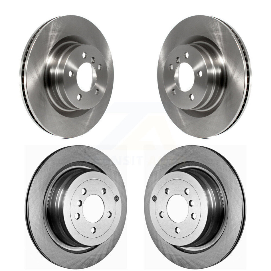 Front Rear Disc Brake Rotors Kit For 2006-2009 Land Rover Range Naturally Aspirated K8-101484