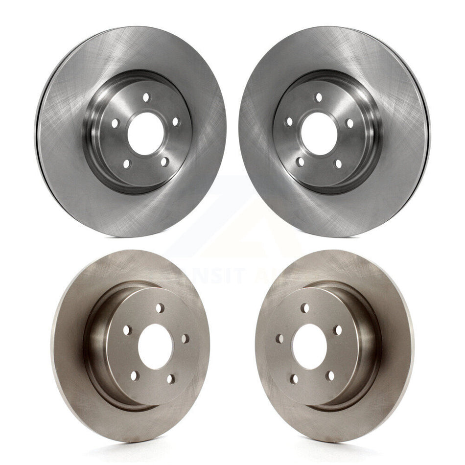 Front Rear Disc Brake Rotors Kit For Ford Escape Transit Connect K8-101488