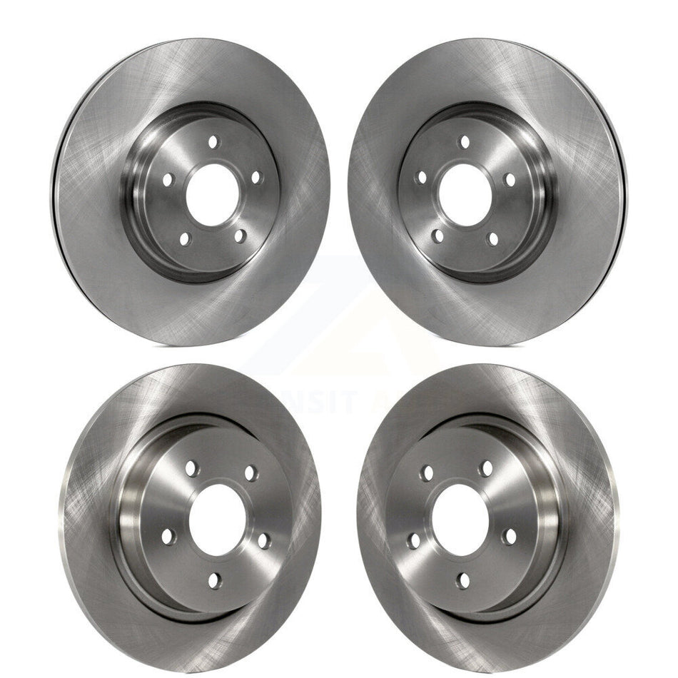 Front Rear Disc Brake Rotors Kit For Volvo S40 C70 V50 With 320mm Diameter Rotor K8-101490