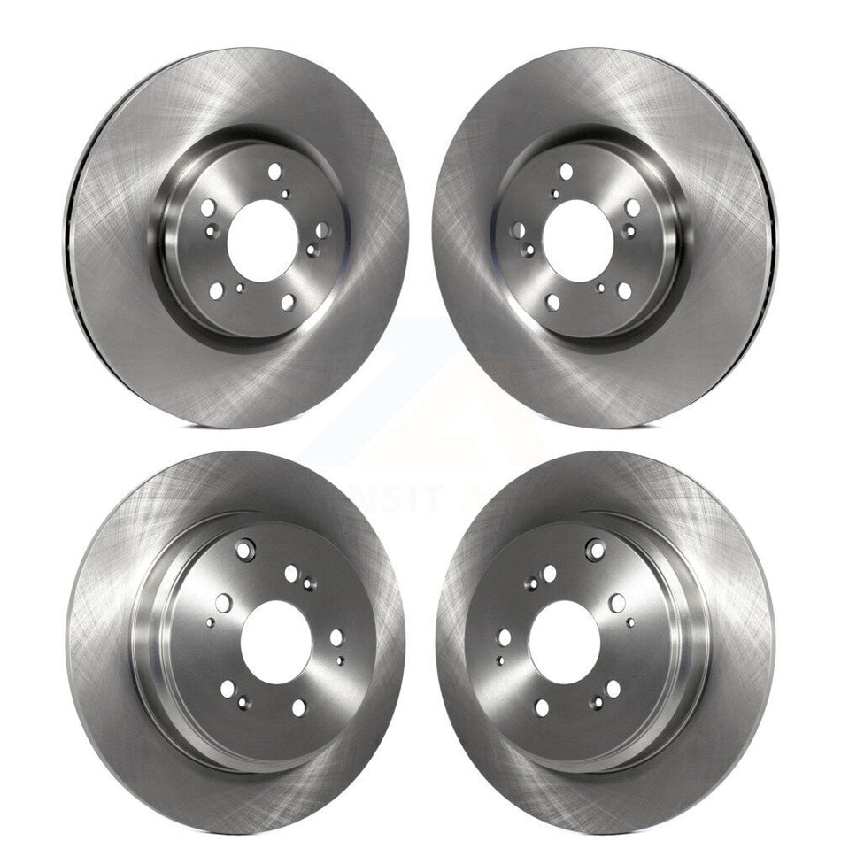 Front Rear Disc Brake Rotors Kit For Honda Pilot Acura MDX ZDX K8-101493