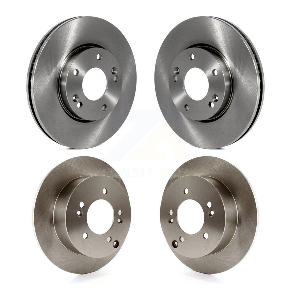 Front Rear Disc Brake Rotors Kit For 2007-2009 Kia Rondo K8-101503