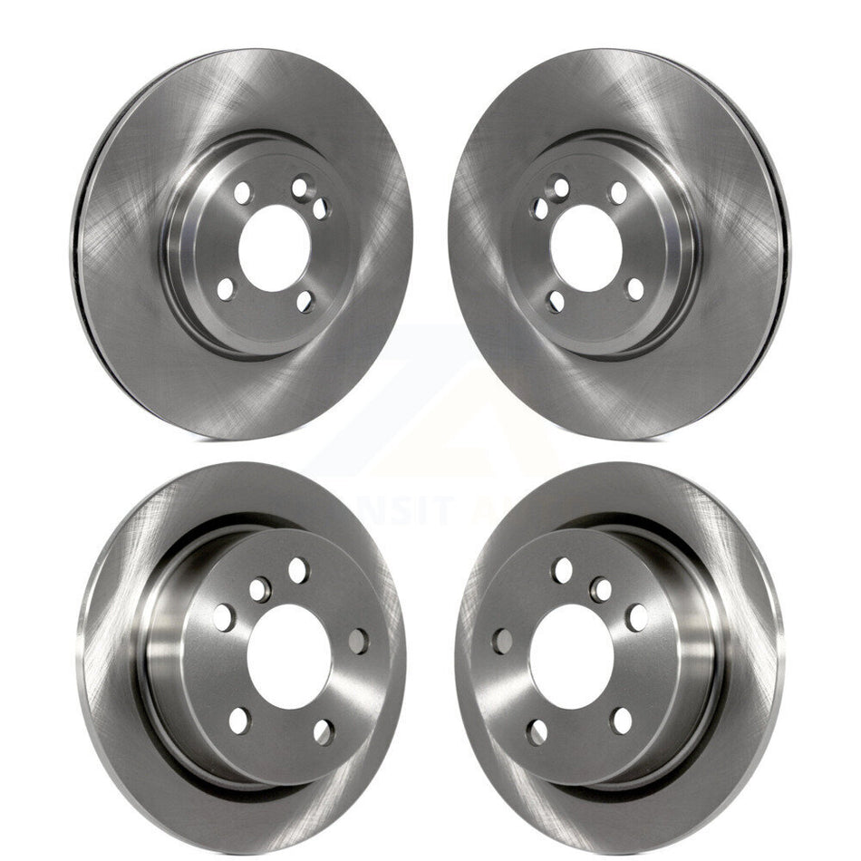Front Rear Disc Brake Rotors Kit For 2015 Mini Cooper 2.0L 1.5L With 294mm Diameter Rotor 4 Lug Wheels K8-101511