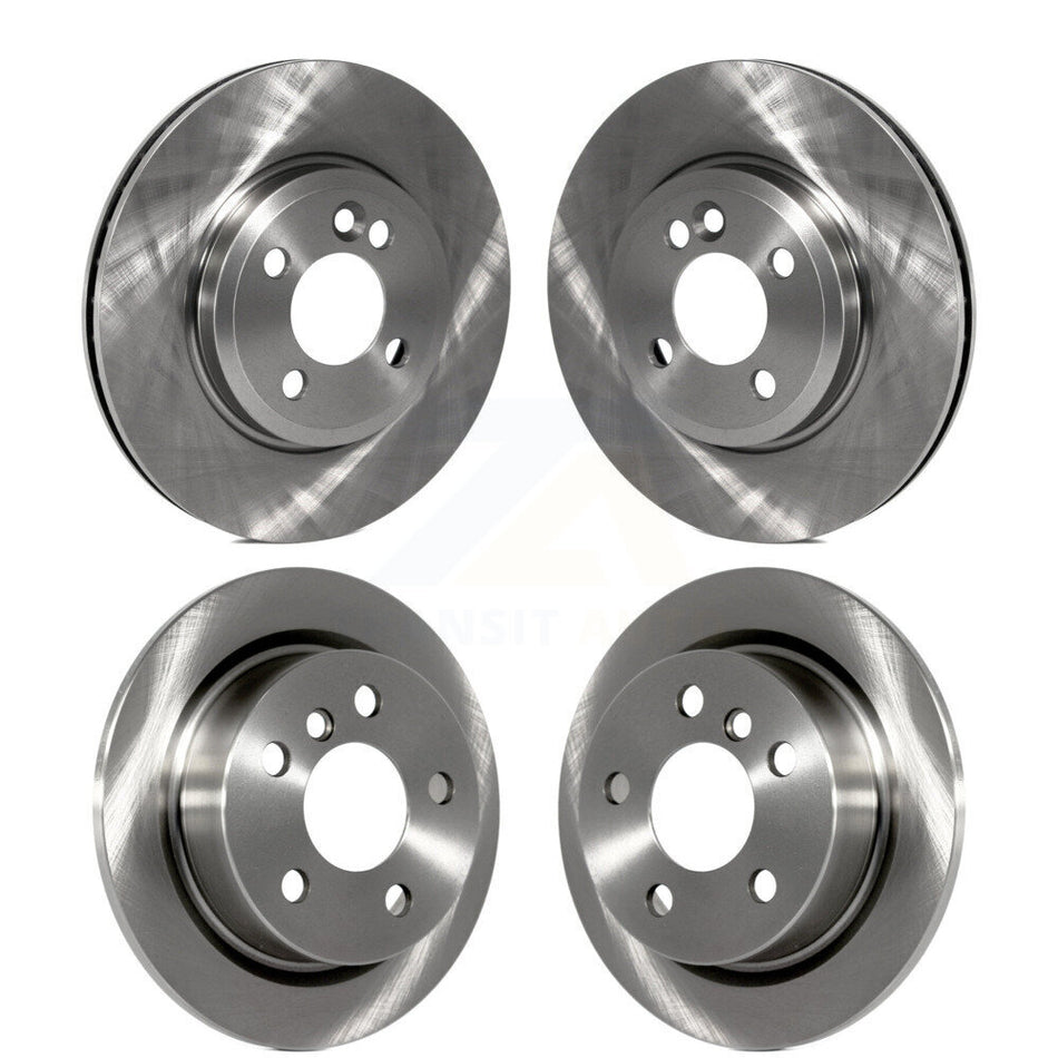 Front Rear Disc Brake Rotors Kit For 2015 Mini Cooper 2.0L 1.5L With 280mm Diameter Rotor 4 Lug Wheels K8-101513