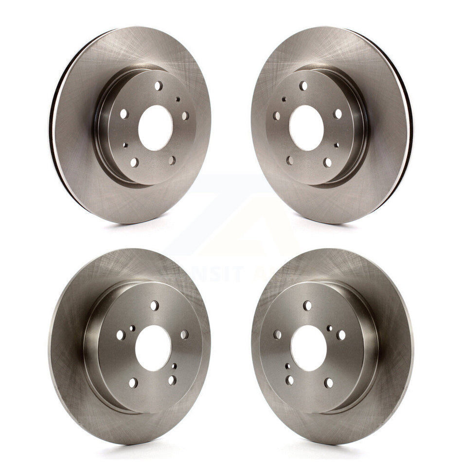 Front Rear Disc Brake Rotors Kit For Suzuki SX4 Crossover K8-101514