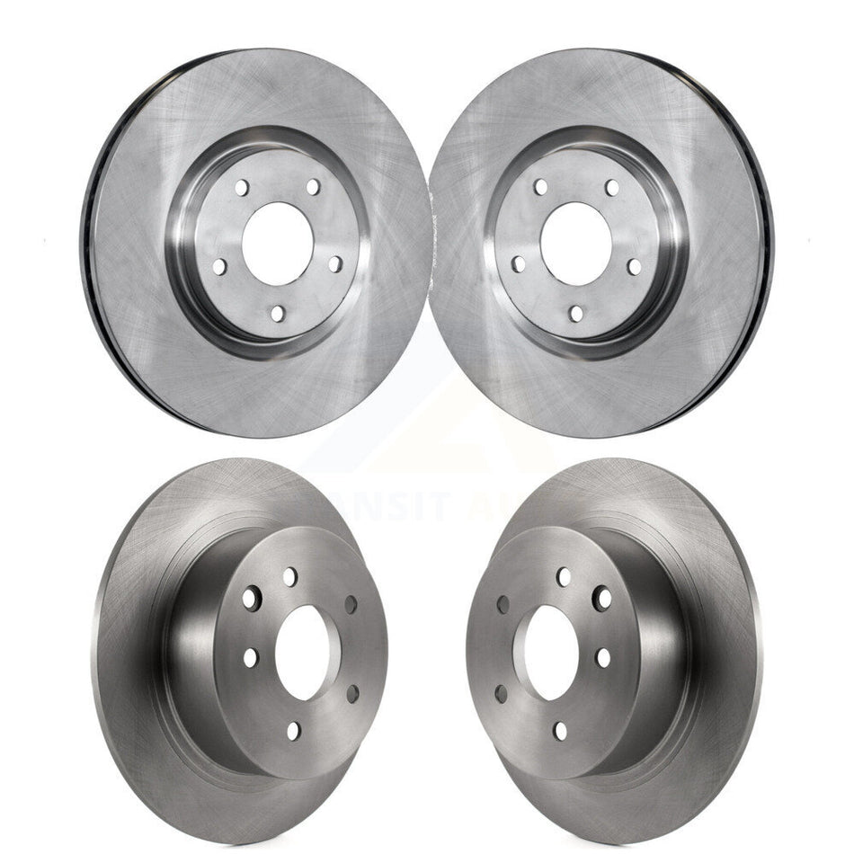Front Rear Disc Brake Rotors Kit For 2007-2012 Nissan Sentra SE-R Spec V K8-101526