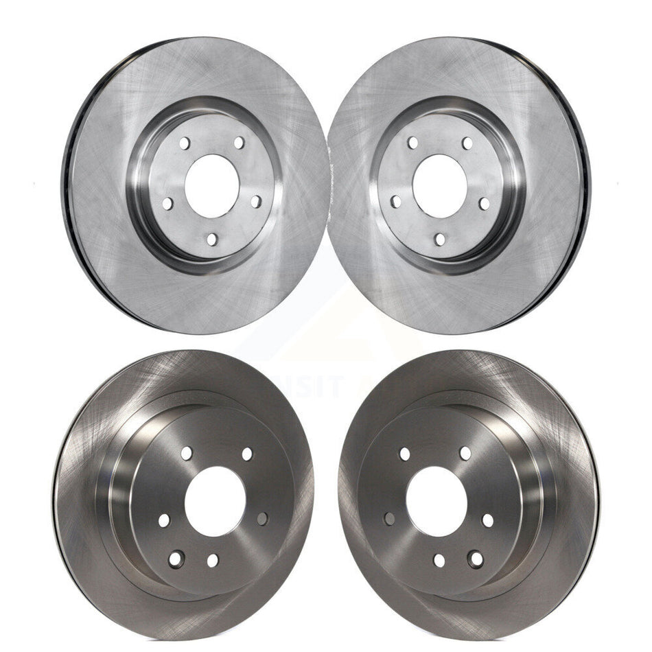 Front Rear Disc Brake Rotors Kit For 2014-2017 Nissan Juke Nismo RS K8-101527