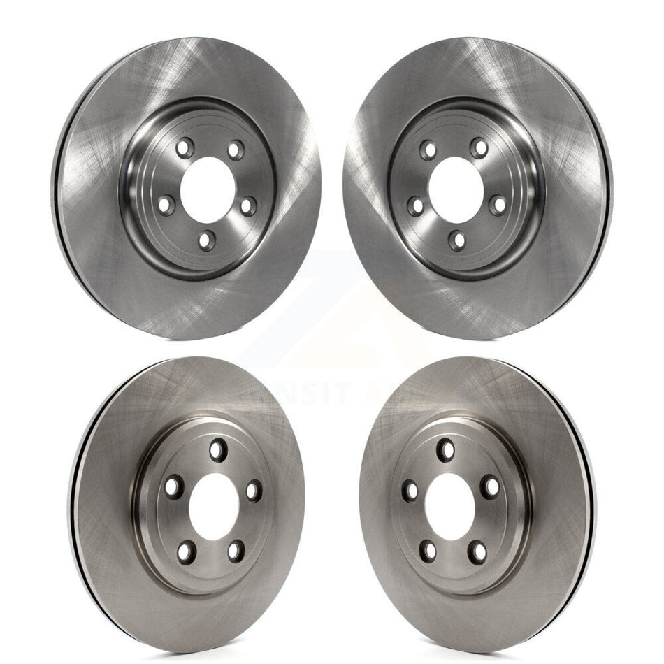 Front Rear Disc Brake Rotors Kit For Jaguar S-Type XJ8 Vanden Plas K8-101530