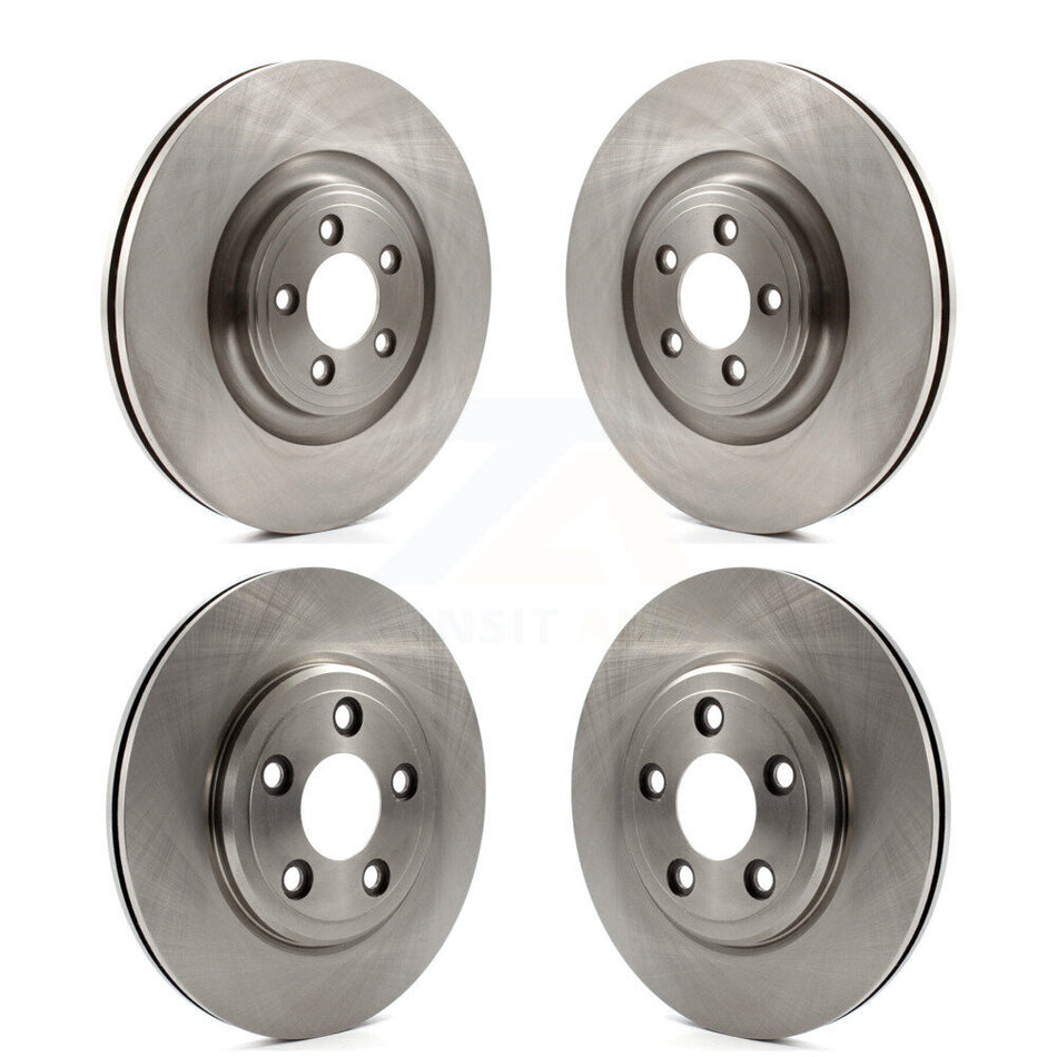 Front Rear Disc Brake Rotors Kit For 2006 Jaguar S-Type Supercharged To Chassis VIN #N52047 K8-101532