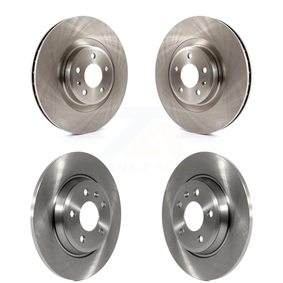 Front Rear Disc Brake Rotors Kit For Audi Q5 A6 With 345mm Diameter Rotor K8-101549