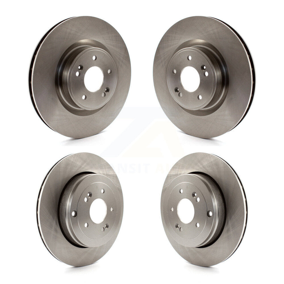 Front Rear Disc Brake Rotors Kit For Hyundai Genesis Coupe K8-101570