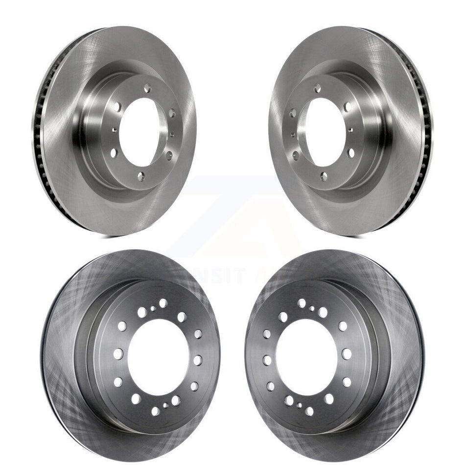 Front Rear Disc Brake Rotors Kit For Toyota 4Runner Lexus GX460 K8-101574