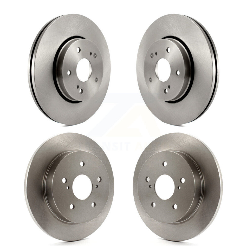 Front Rear Disc Brake Rotors Kit For 2010-2013 Suzuki Kizashi K8-101580