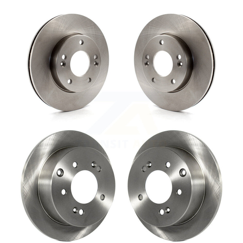 Front Rear Disc Brake Rotors Kit For 2010-2011 Kia Soul 1.6L K8-101581