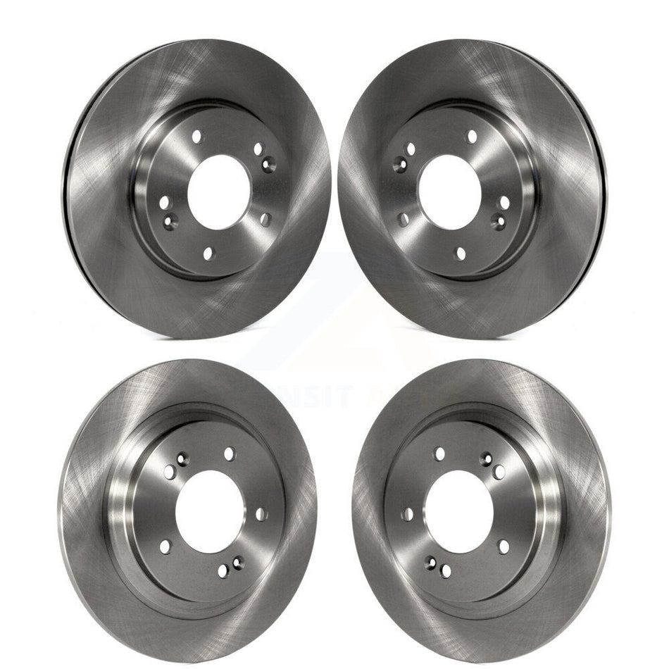 Front Rear Disc Brake Rotors Kit For Hyundai Elantra GT Kia Forte Forte5 K8-101585