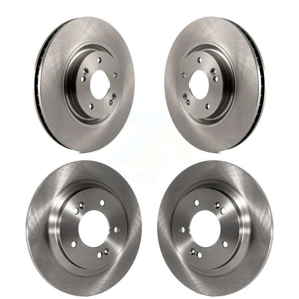Front Rear Disc Brake Rotors Kit For Kia Optima Hyundai Sonata Cadenza Azera K8-101589