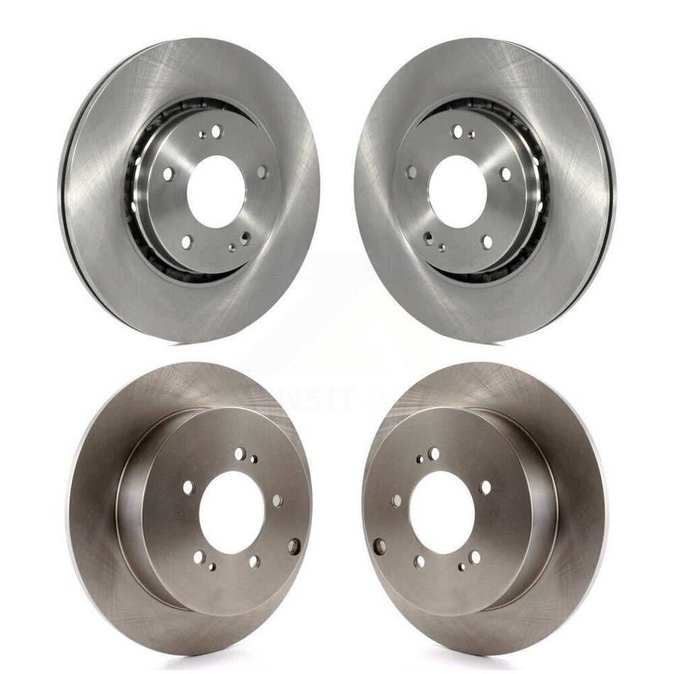 Front Rear Disc Brake Rotors Kit For Mitsubishi Lancer K8-101594