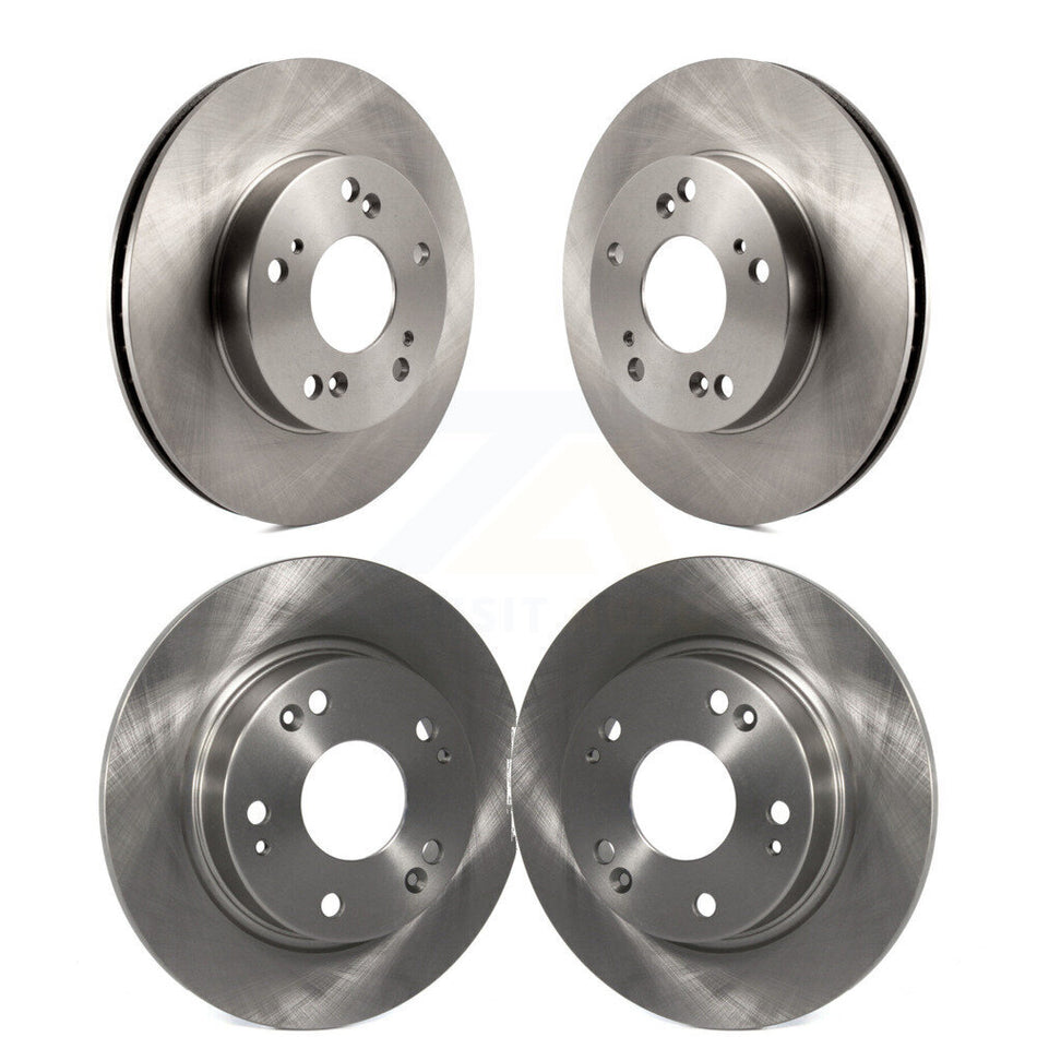 Front Rear Disc Brake Rotors Kit For Honda Civic Acura ILX K8-101598