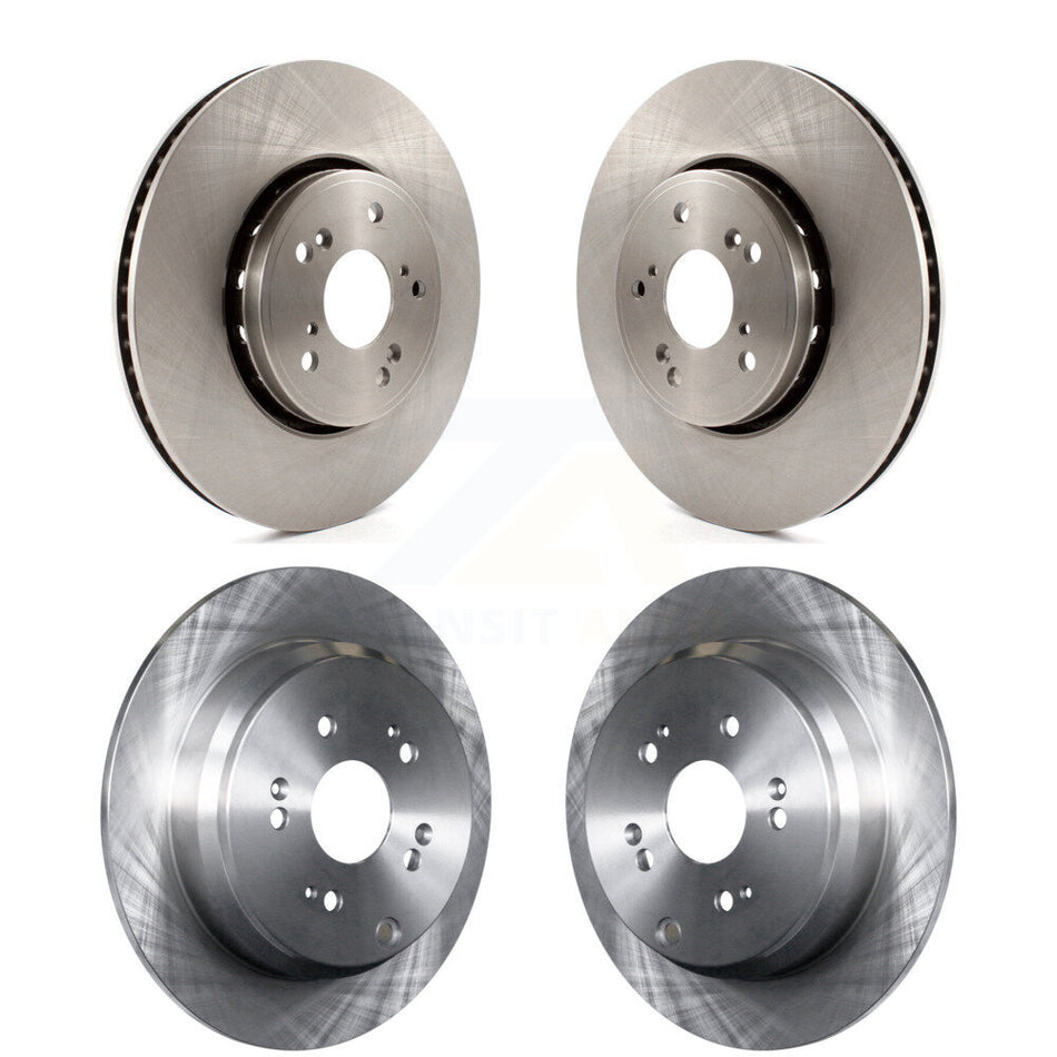 Front Rear Disc Brake Rotors Kit For 2013-2018 Acura RDX K8-101610