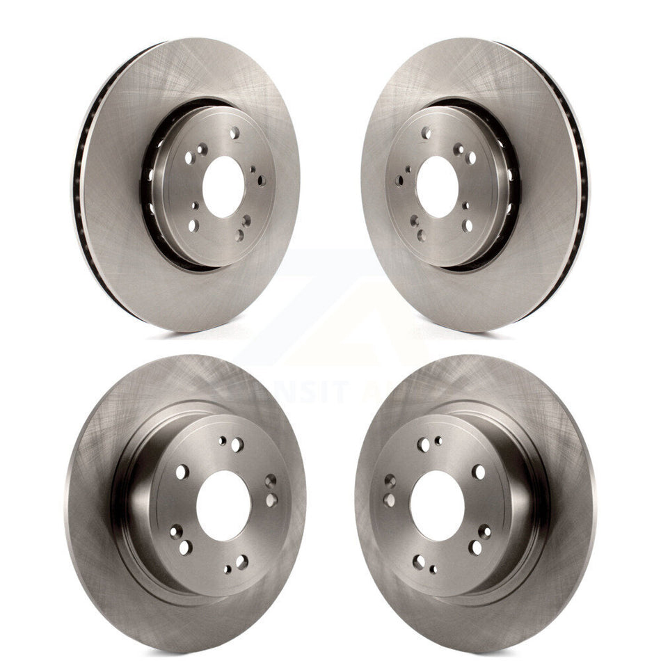 Front Rear Disc Brake Rotors Kit For 2016 Acura ILX K8-101611