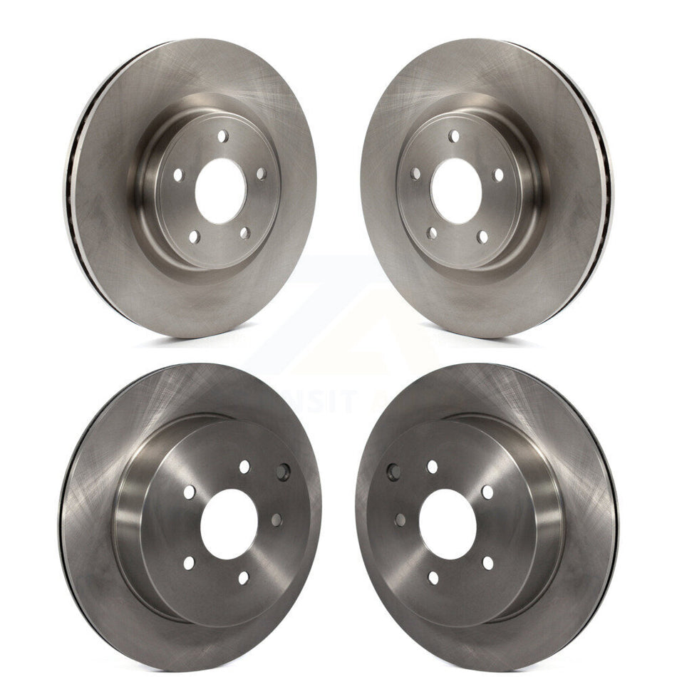Front Rear Disc Brake Rotors Kit For Nissan INFINITI Pathfinder Murano QX60 Q50 JX35 Q60 K8-101619