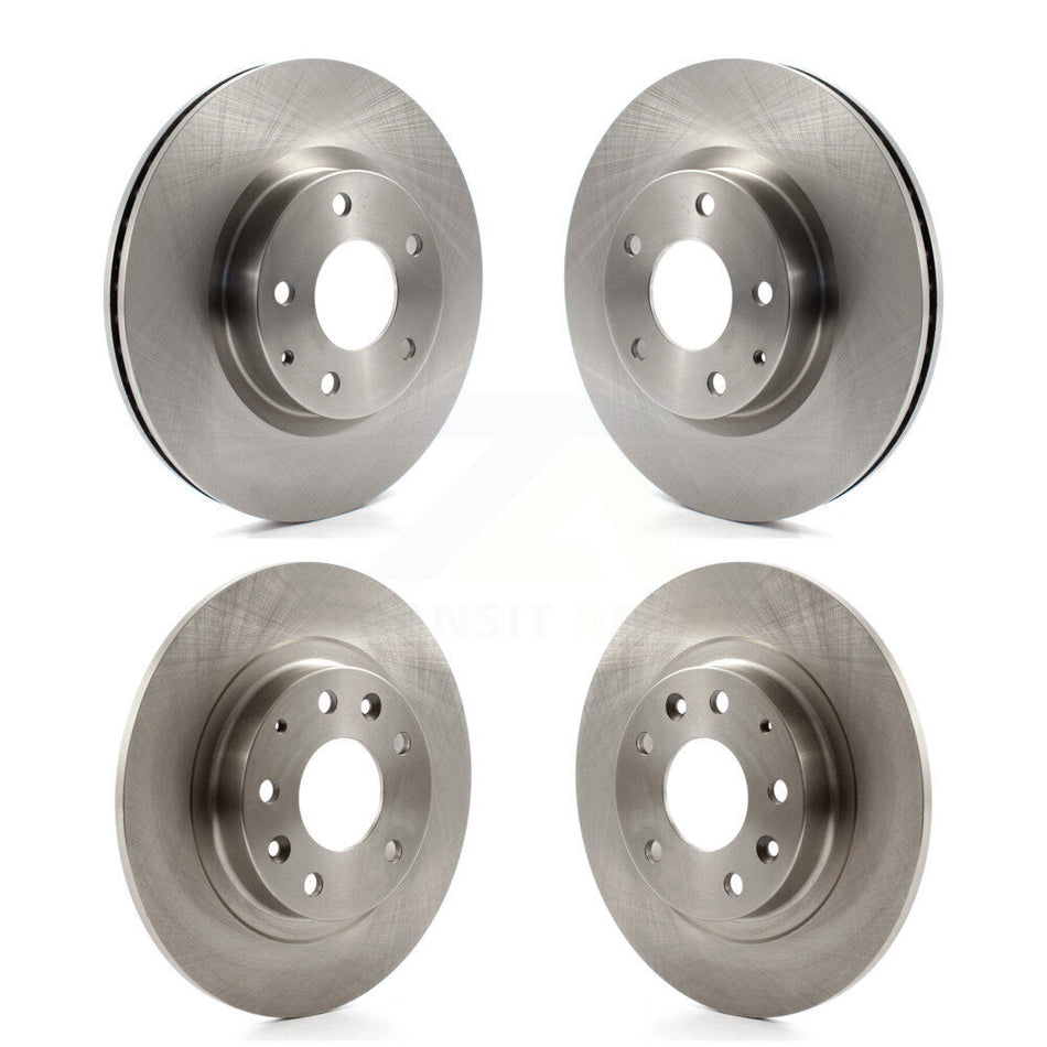 Front Rear Disc Brake Rotors Kit For 2016-2018 Mazda CX-3 AWD K8-101628