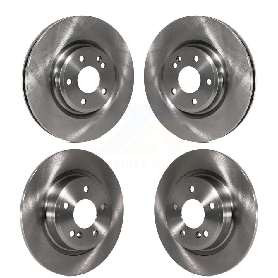 Front Rear Disc Brake Rotors Kit For Mercedes-Benz CLA250 GLA250 INFINITI QX30 K8-101634