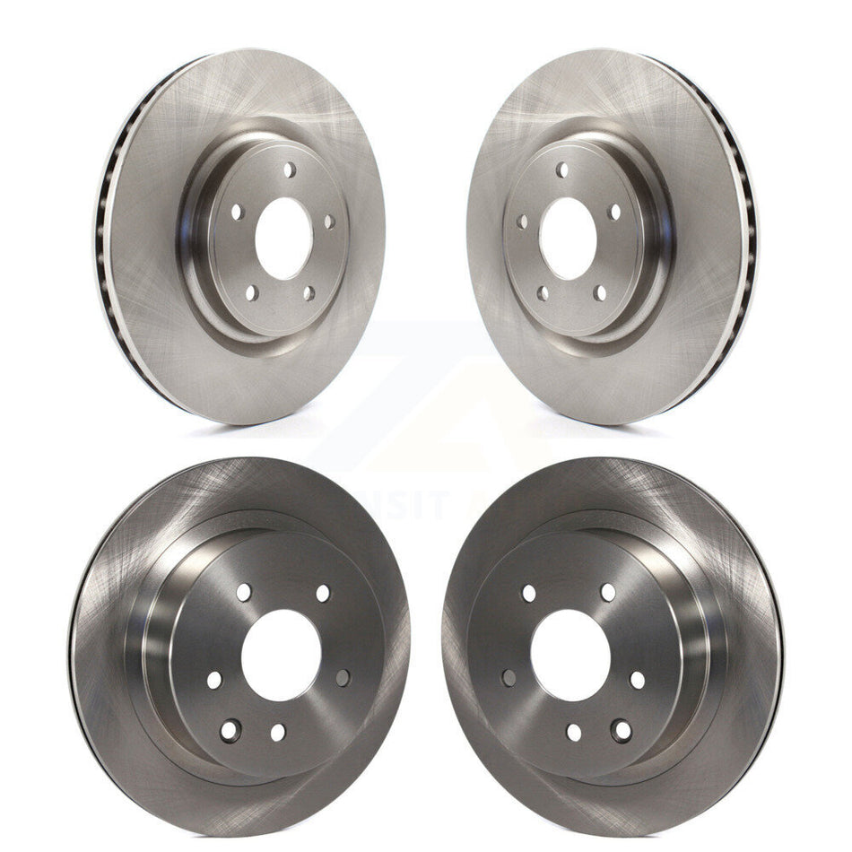 Front Rear Disc Brake Rotors Kit For Nissan Rogue K8-101635