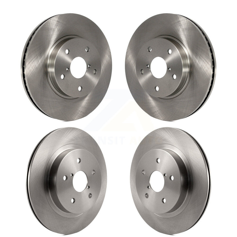 Front Rear Disc Brake Rotors Kit For 2015-2019 Subaru Legacy 2.5L K8-101638