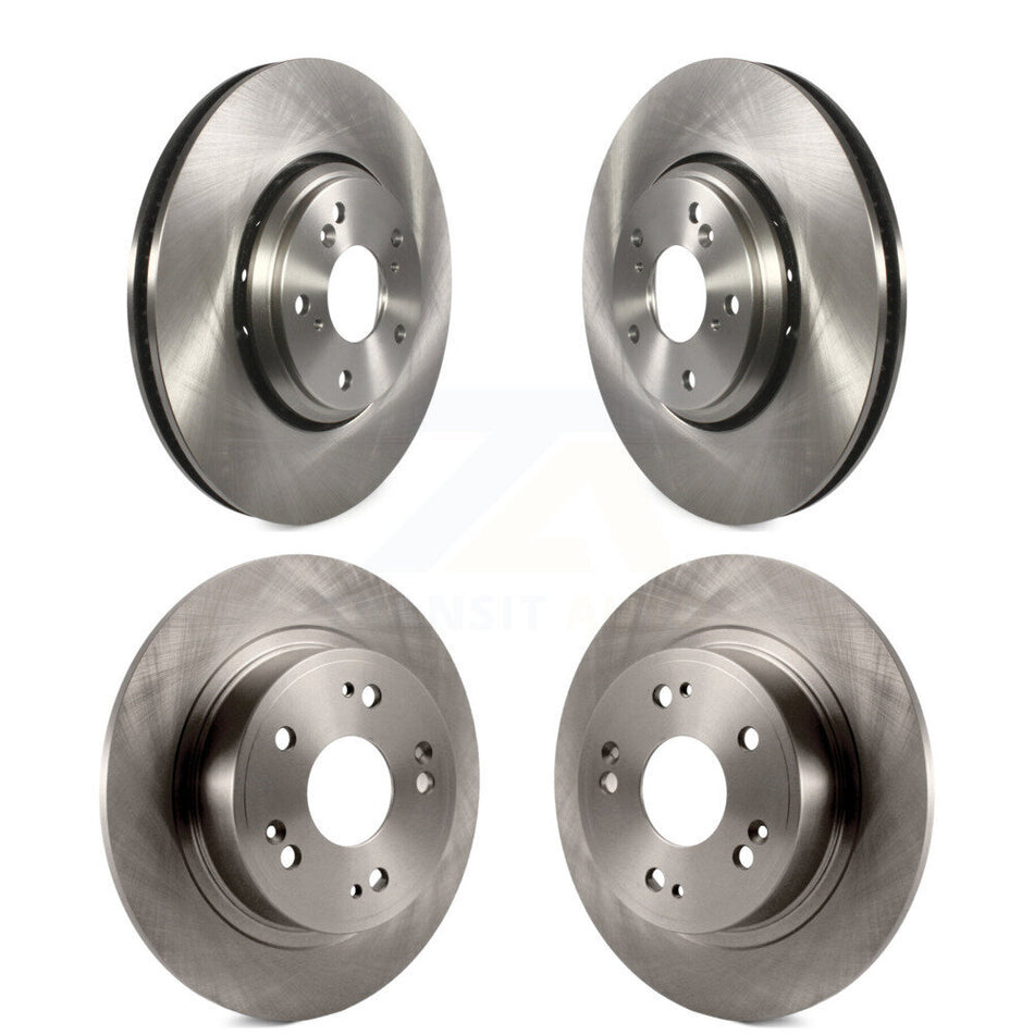 Front Rear Disc Brake Rotors Kit For Honda Accord Acura ILX K8-101645