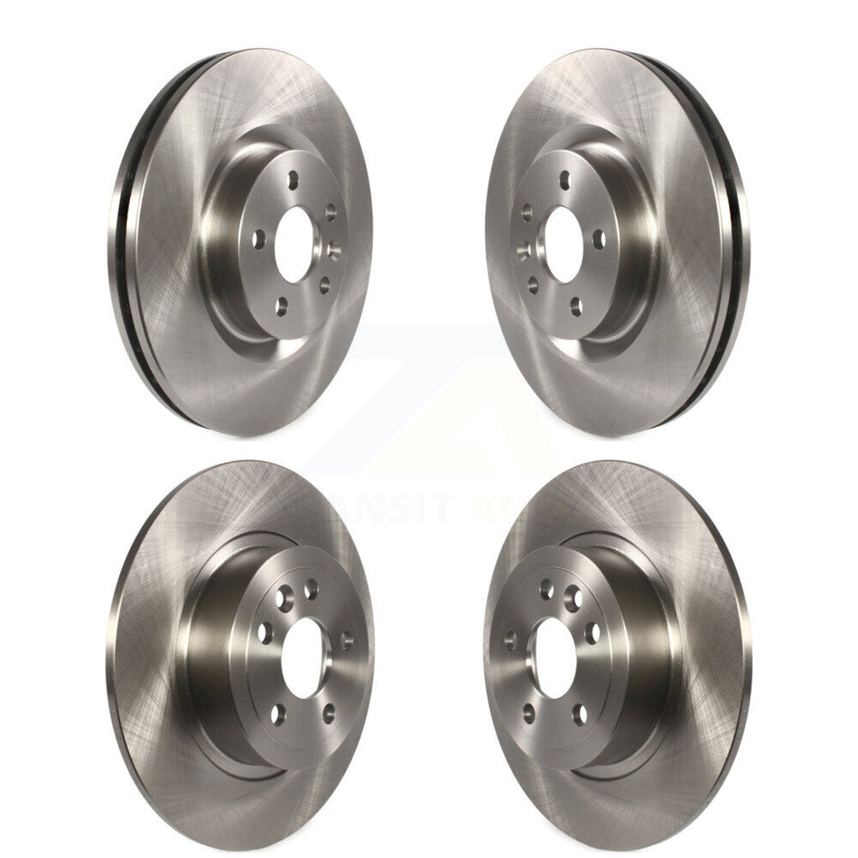 Front Rear Disc Brake Rotors Kit For 2016-2019 Land Rover Range Evoque With 325mm Diameter Rotor K8-101660
